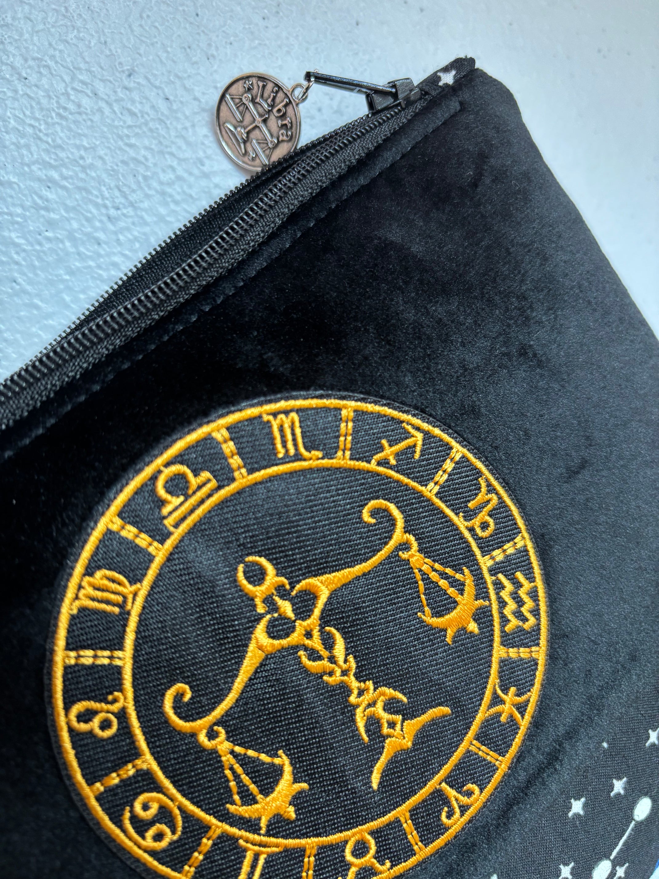 LIBRA zodiac Zipper Pouch