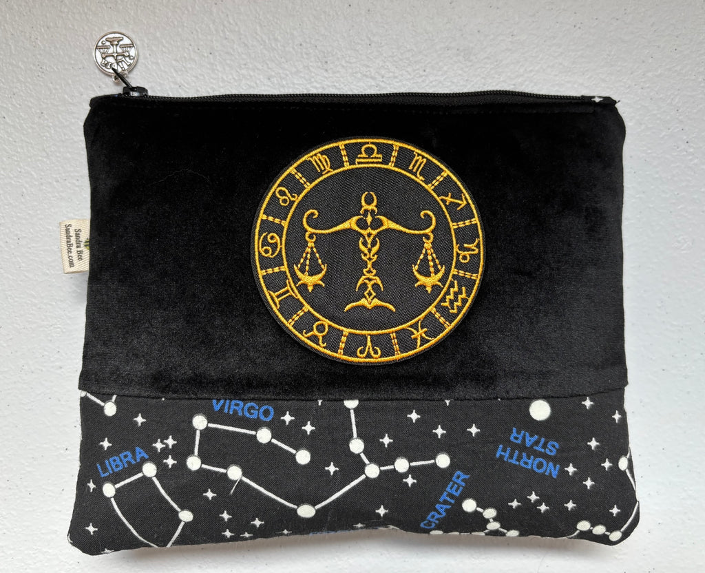 LIBRA zodiac Zipper Pouch