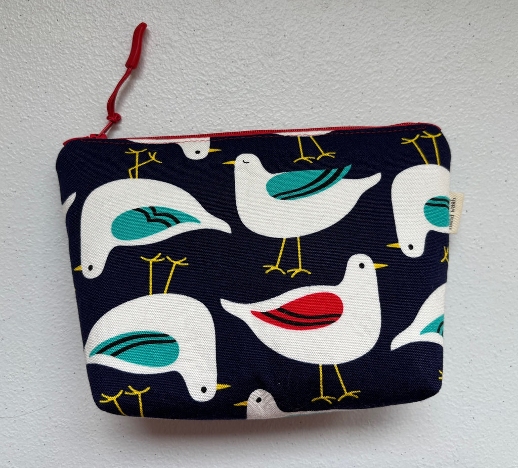 SEAGULLS Zipper Pouch