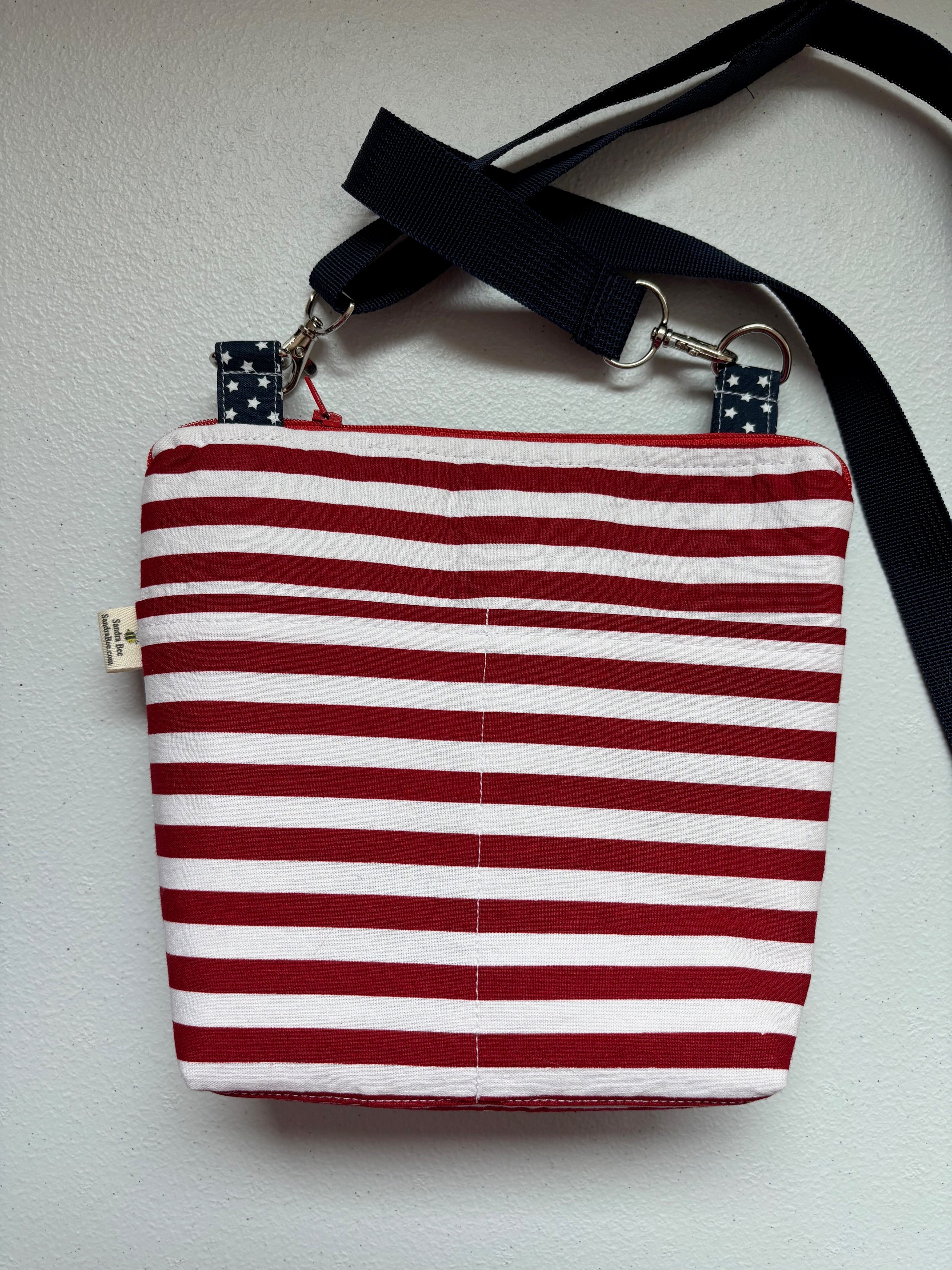Patriotic 5 pocket Crossbody Bag