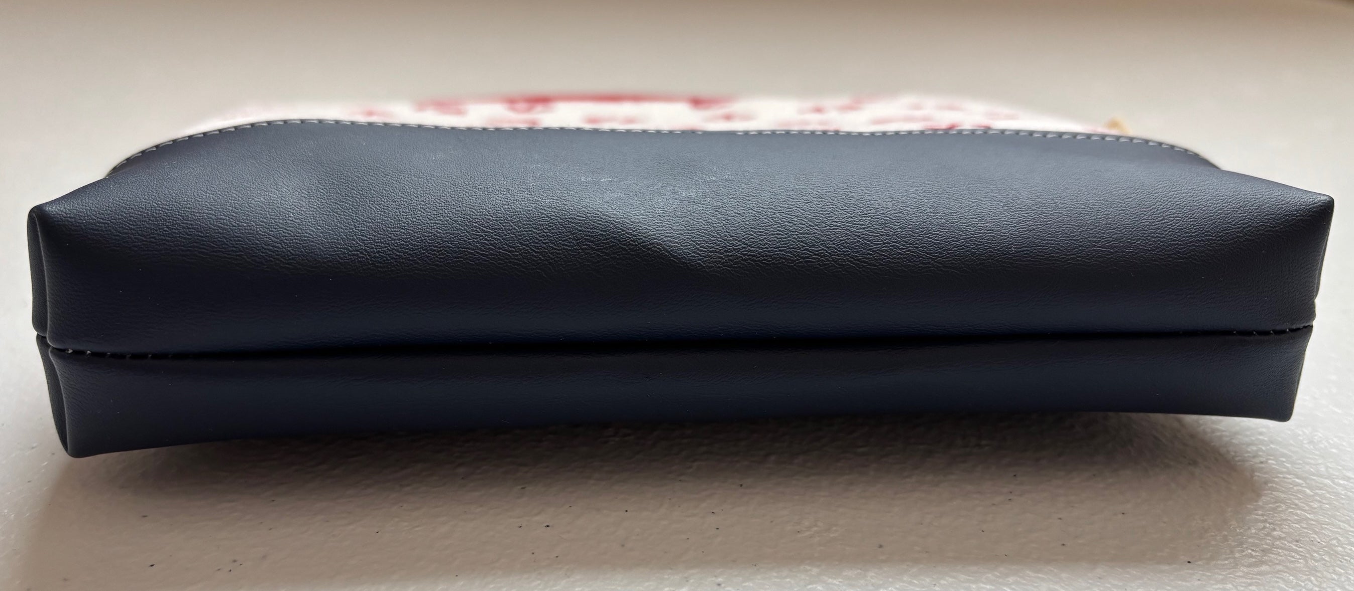 Nautical Vegan Zipper Pouch / Cosmetic / Anything Bag