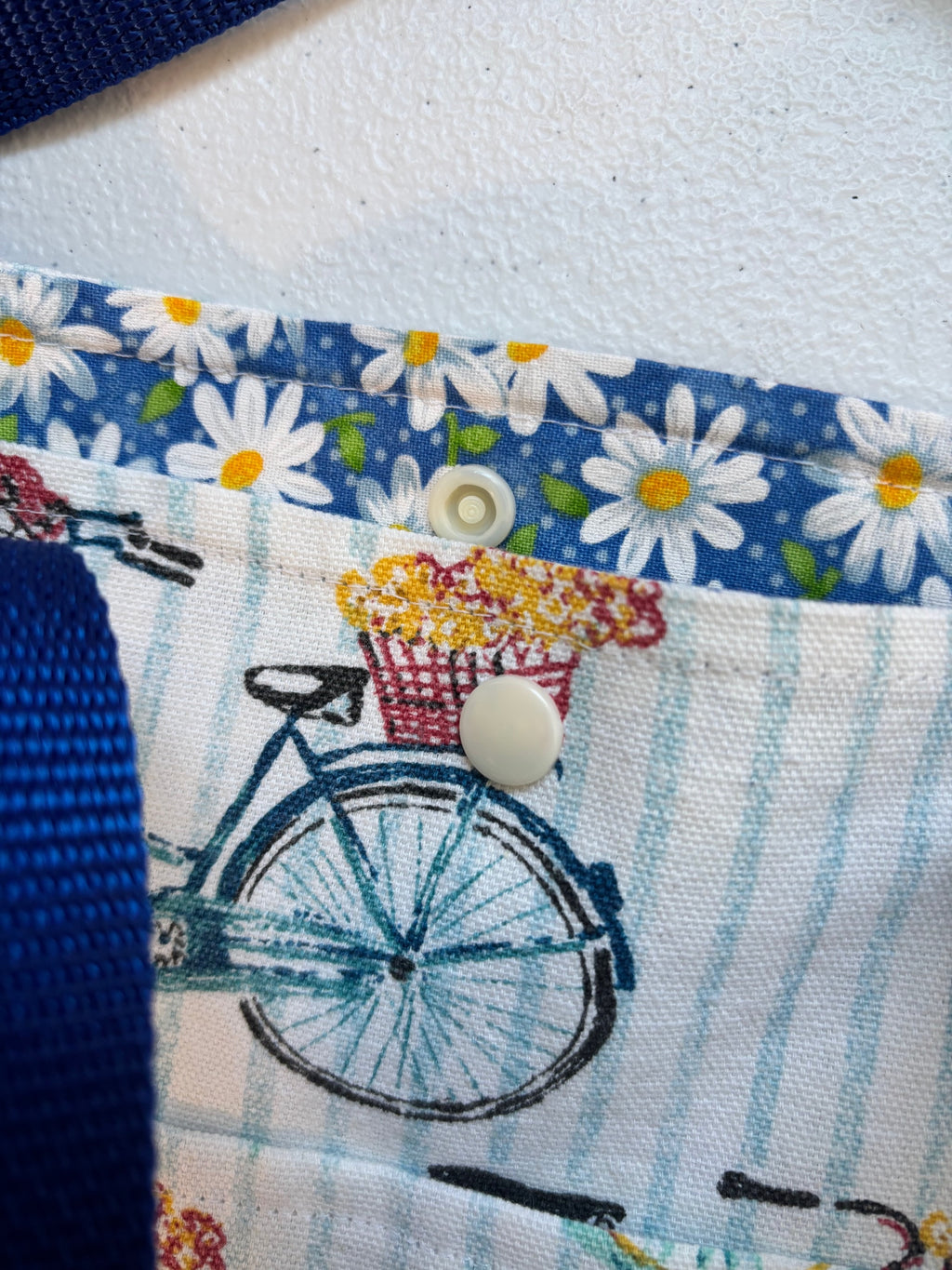 Bicycle Themed Summer Tote Bag