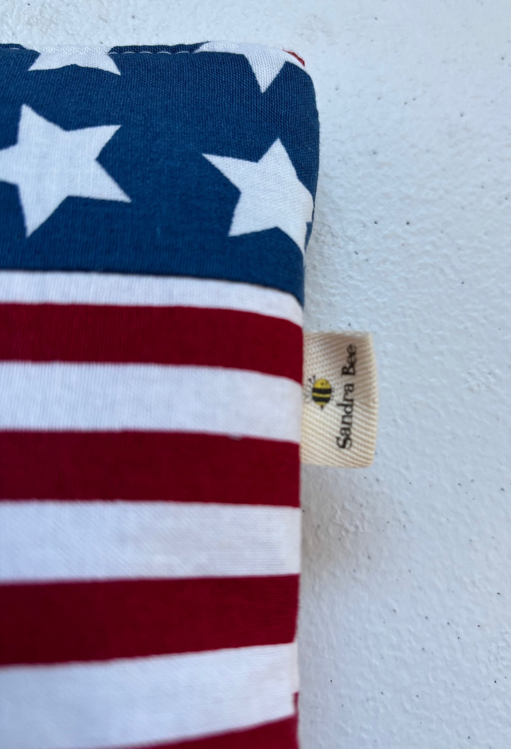 Patriotic Stars & Stripes Zipper Pouch