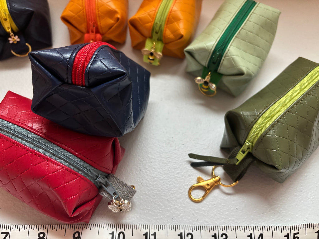 Itty Bitty Vegan Zipper Pouch