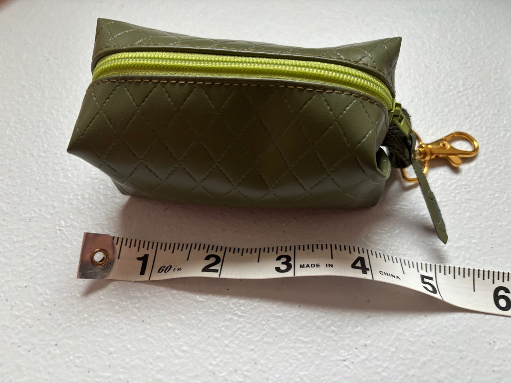 Itty Bitty Vegan Zipper Pouch