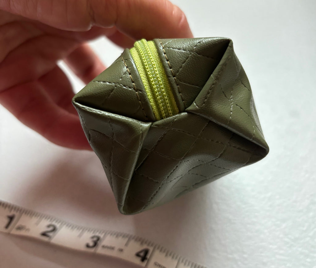 Itty Bitty Vegan Zipper Pouch