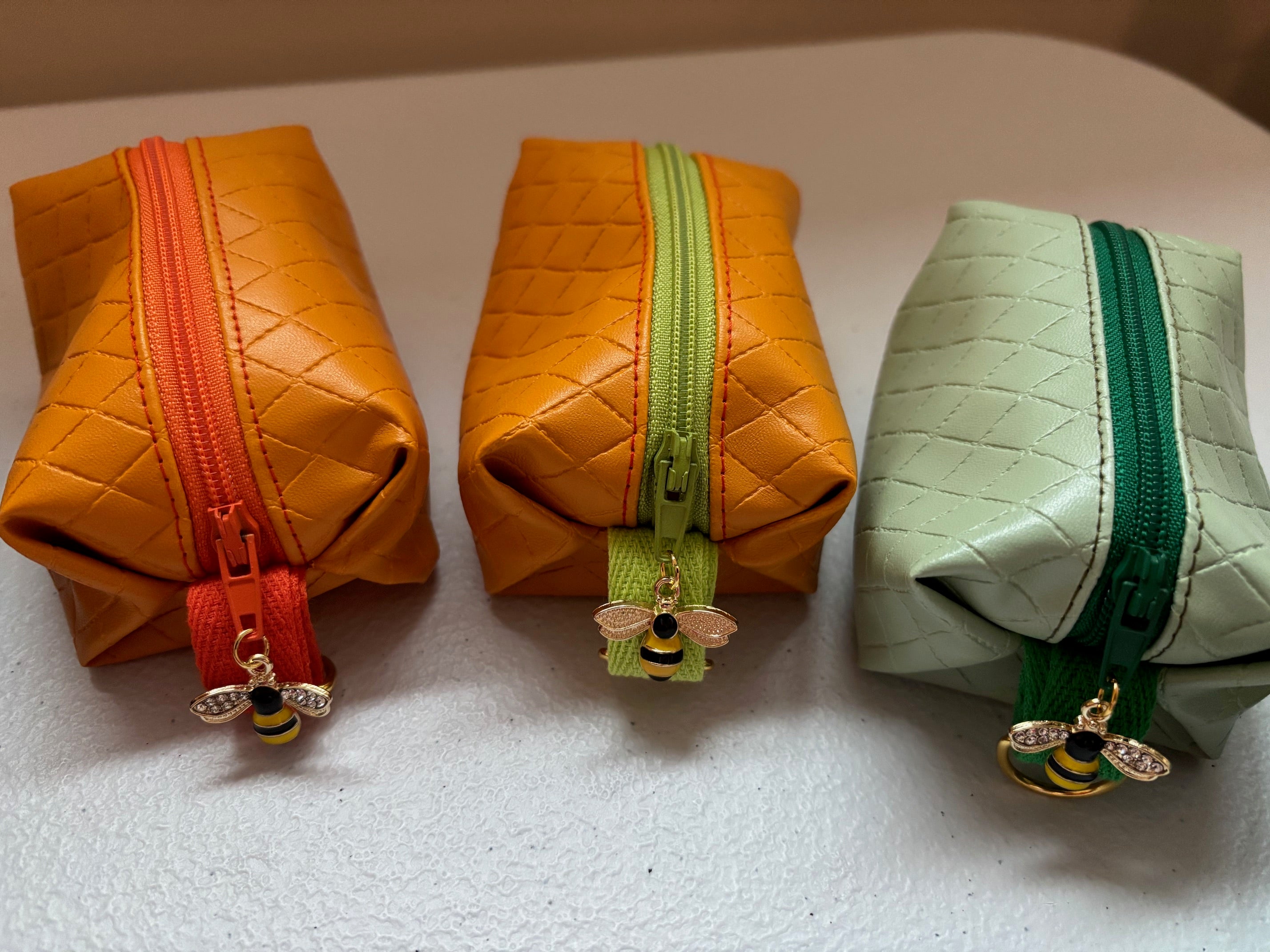 Itty Bitty Vegan Zipper Pouch
