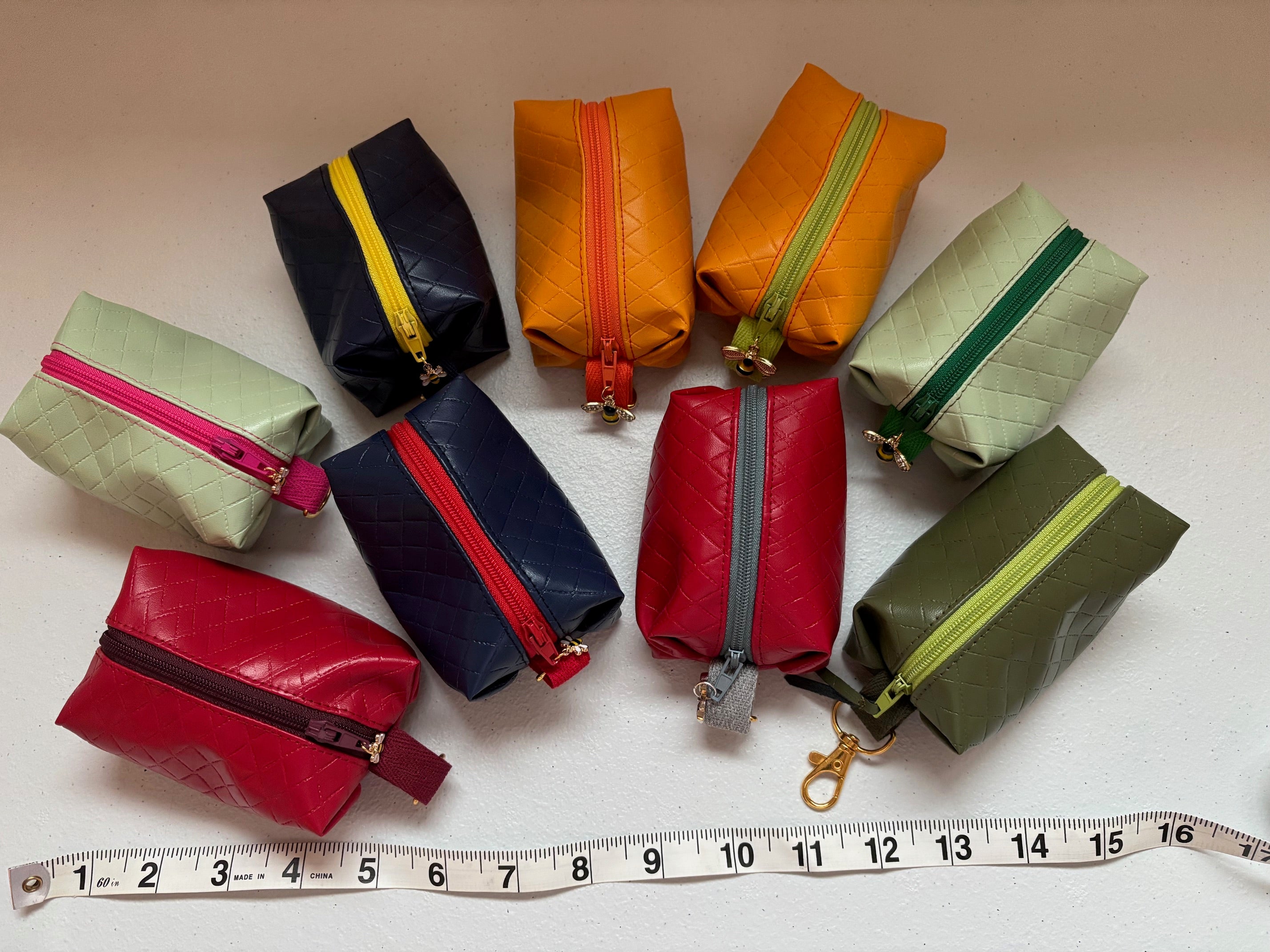Itty Bitty Vegan Zipper Pouch