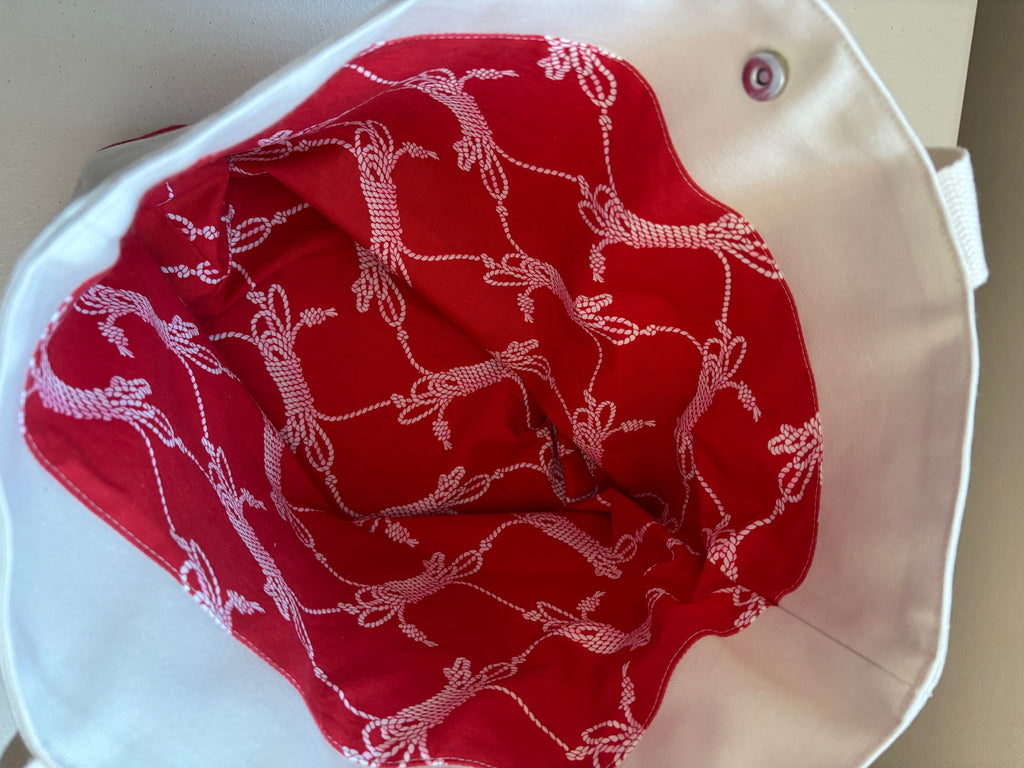 CRAB Cotton Canvas Tote Bag