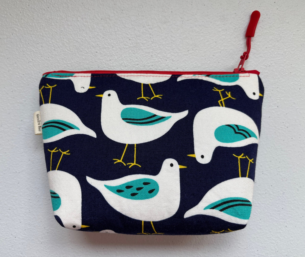 SEAGULLS Zipper Pouch