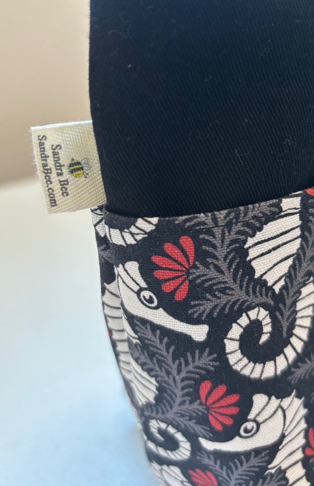 Seahorse purse / small tote bag