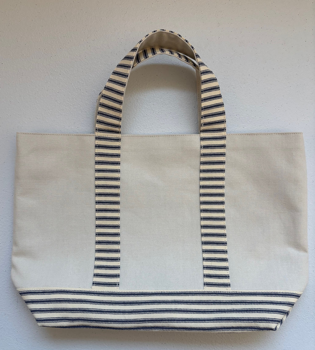 SEAGULL small cotton canvas tote bag